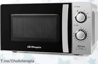 Microondas Orbegozo MI 2118 con 700W y limpieza fácil en un super chollo nunca visto aprovecha este descuentazo brutal precio de ganga que vuela ¡compra ya!