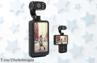 Mini cámara AgfaPhoto Realimove MC3X a precio loco: graba en Full HD y compártelo al instante ¡No pierdas este ofertón, quedan pocas unidades!