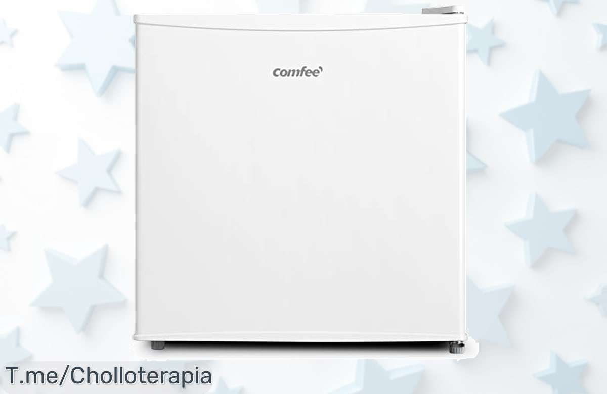 Mini congelador Comfee RCU40WH2, super chollo a precio loco con termostato ajustable y puerta reversible. ¡No dejes pasar esta oferta única, actúa ya antes que se acabe!