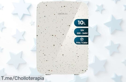 Mini nevera Cecotec 10L con función frío y calor rápida para casa o coche a precio loco nunca visto aprovecha este ofertón de descuento brutal antes que se agote actúa ya