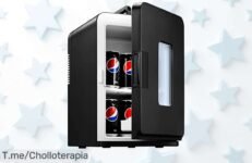 Mini nevera portátil que enfría y calienta al instante con modo eco-max disfruta este descuentazo brutal en un precio de ganga nunca visto compra ya antes que se agoten