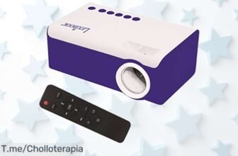 Mini proyector Lexibook con pantalla gigante y sonido envolvente disfruta de este super chollo con descuento brutal oferta nunca vista precio loco corre que vuela