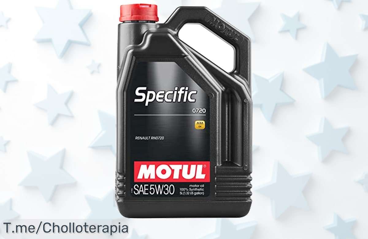 Motul 5w30 para Renault con precio loco y descuento brutal perfecto para motores diésel modernos aprovecha este ofertón limitado que vuela compra ya
