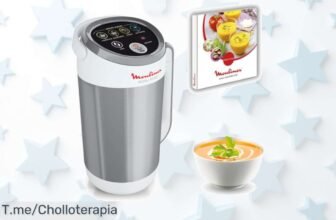 Moulinex Easy Soup a precio loco cocina sopa en un flash con dos clics disfruta variedad y sabor calor de casa aprovecha este ofertón único que no dura para siempre