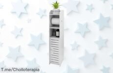 Mueble para baño estrecho estilo único resistente al agua con diseño que ahorra espacio disfruta de este super chollo nunca visto precio loca compra ya antes que se agote