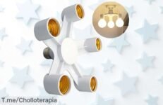 Multiplica tu luz y ahorra a lo grande con el divisor de enchufe E27, ¡ofertón único para conectar hasta 6 lámparas! No pierdas esta oportunidad, compra ya antes que se agoten