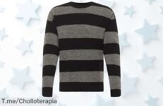 Mustang Style Moon sudadera Kurt Cobain con tira rayas rebajada a precio loco supera tu estilo no dejes escapar este ofertón nunca visto actúa ya oferta limitada