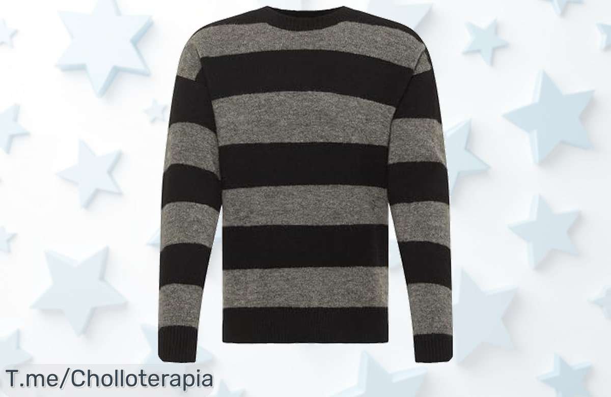 Mustang Style Moon sudadera Kurt Cobain con tira rayas rebajada a precio loco supera tu estilo no dejes escapar este ofertón nunca visto actúa ya oferta limitada