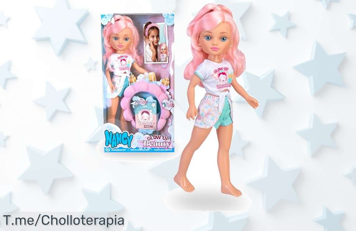 Nancy glow up beauty pack con diadema y mascarilla facial ¡precio loco y descuento brutal para que los peques aprendan juego y autocuidado corre ya este ofertón nunca visto!