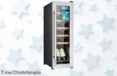 Nevera de vinos con control exacto y luz LED a precio loco disfruta cada copa al máximo aprovecha este ofertón único antes que se agote ya