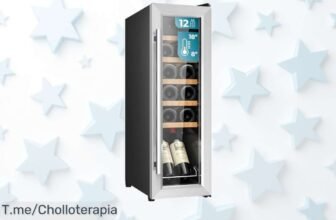 Nevera de vinos con control exacto y luz LED a precio loco disfruta cada copa al máximo aprovecha este ofertón único antes que se agote ya