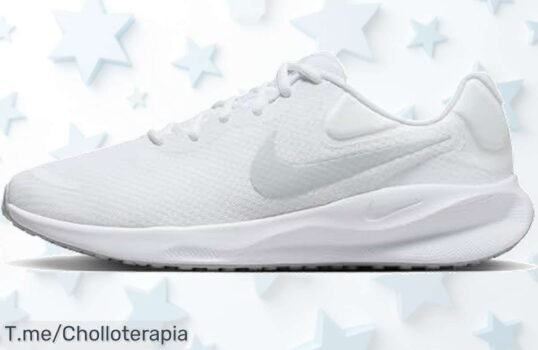Nike Revolution 7 para hombre con espuma única que abraza tu pie, sensación increíble y un super chollo nunca visto aprovecha este ofertón y compra ya antes de que se acabe