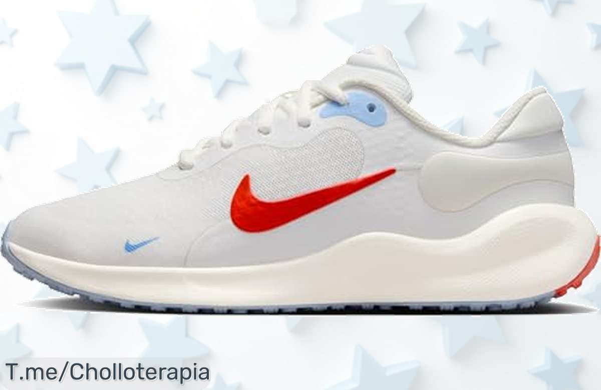 Nike revolution 7 gs con suela antideslizante y refuerzo extra en un ofertón único precio loco nunca visto corre ahora que este super chollo se agota rápido