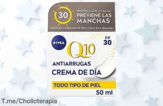 Nivea Q10 Power día con triple defensa precio loco cuidado antiarrugas y protección total prepárate para un ofertón único corre que el descuento brutal es limitado