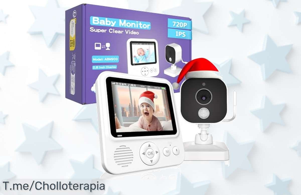 No dejes escapar el ofertón vigilabebés con cámara visión nocturna y zoom 4x que cuida a tu peque desde lejos precio loco y descuento brutal por tiempo limitado ¡compra ya!