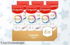 No dejes pasar este ofertón de Colgate Total pack 6 con descuento brutal que protege encías y elimina manchas compra ya este super chollo antes que se agote