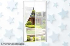 No pierdas la cortina mosquitera magnética que se cierra sola precio loco con descuento brutal disfruta sin picaduras ¡super chollo por tiempo limitado compra ya!