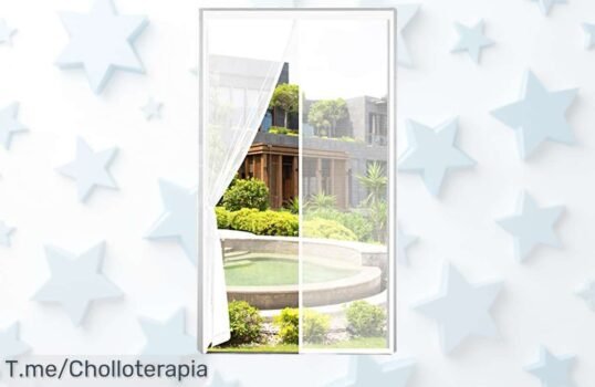 No pierdas la cortina mosquitera magnética que se cierra sola precio loco con descuento brutal disfruta sin picaduras ¡super chollo por tiempo limitado compra ya!