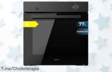 No te pierdas el horno Cecotec Bolero Hexa con vapor doble y puerta fría en un precio loco nivel de super chollo para cocinar fácil y rico hoy mismo actúa ya