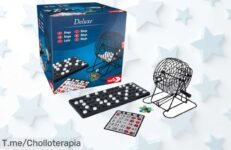 Noris Spiele Deluxe Bingo con reglas claras y colores vivos para que los peques aprendan jugando aprovecha este super chollo con descuento brutal y precio de ganga oferta limitada actúa ya