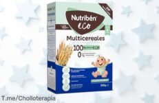 Nutribén Ecopapilla multicereales con cero azúcares añadidos y cereales ecológicos a precio loco aprovecha este ofertón con descuento brutal antes de que se acabe sale ya