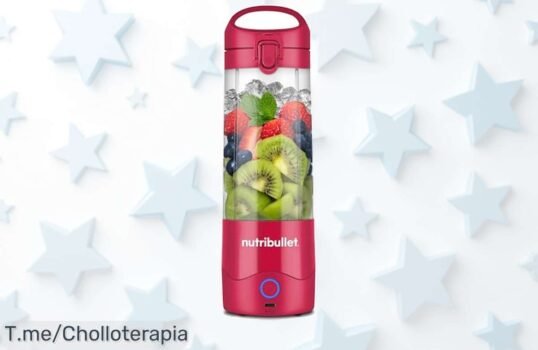 Nutribullet Tritan portátil con cuchilla potente que tritura hielo sin esfuerzo precio loco y descuento brutal nunca visto aprovecha este ofertón único ya antes que desaparezca
