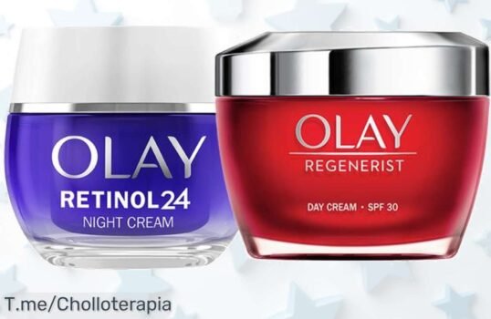 Olay Regenerist día y noche pack rebajado con SPF 30 niacinamida reduce líneas en 14 noches aprovecha este descuentazo nunca visto Precio de ganga limitado no esperes más