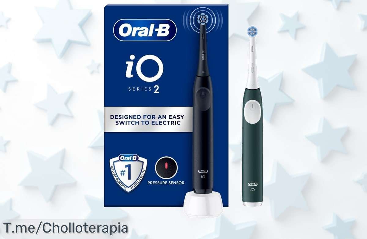 Oral-B iO 2 Dual x2 con sensor presión y modos pro un descuentazo nunca visto para tu sonrisa no pierdas este super chollo precio loco por tiempo limitado actúa ya