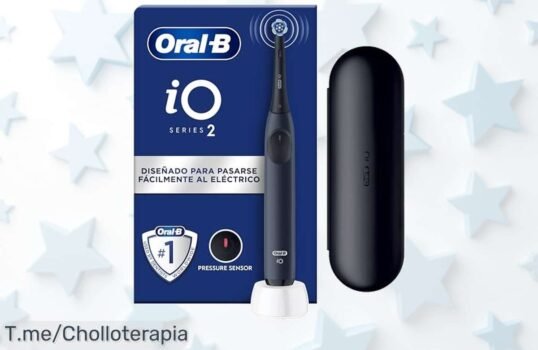 OralB iO 2 azul con sensor protector cepilla tus encías sin daño y avisa cada treinta segundos precio de ganga nunca visto aprovecha este ofertón limitado
