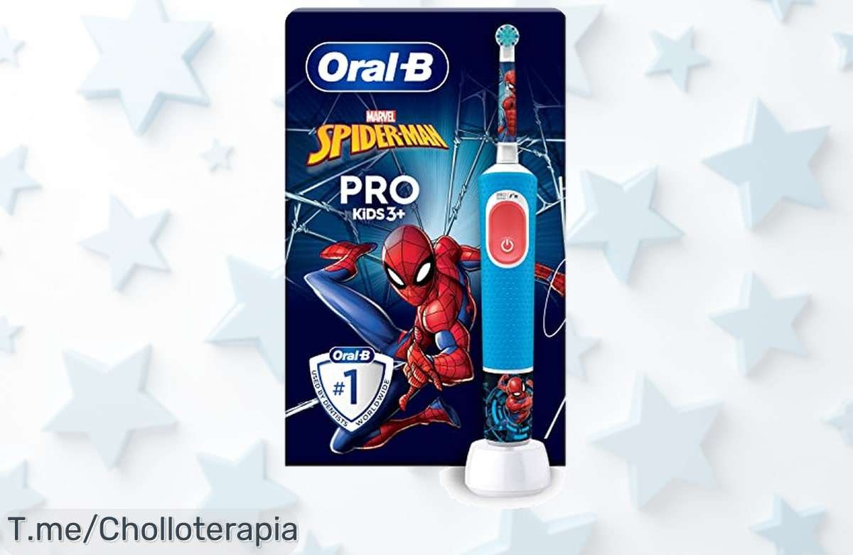 Oralb pro kids spiderman con limpieza suave y pegatinas que enamoran aprovecha este ofertón nunca visto y consigue un descuento brutal precio de ganga limitado actúa ya