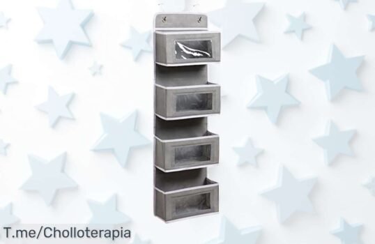 Organizador para puerta con ventana transparente y tela resistente precio loco guarda todo a la vista sin esfuerzo aprovecha este ofertón único urgente antes que se agote
