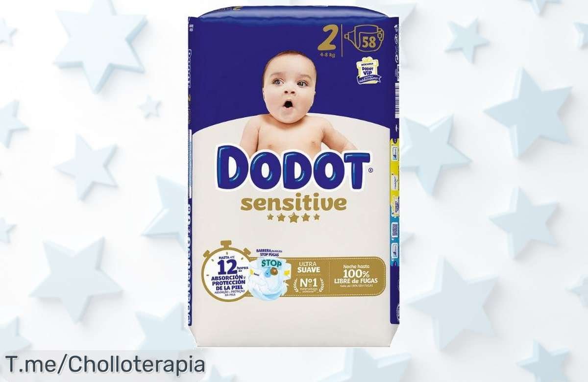 Pañales dodot Sensitive talla 2 con descuento brutal ideal para cuidar a tu bebé disfruta este ofertón único y precio de ganga urgente hazlo antes que desaparezca