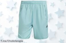 Pantalón corto adidas Train Essentials con bolsillos seguros y cordón ajustable precio loco hoy solo quedan pocas unidades corre por este super chollo antes que se agote