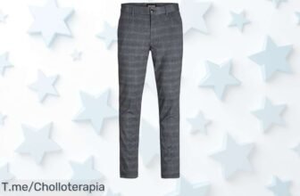 Pantalones Jack & Jones a cuadros con resistencia top un super chollo y precio loco para que luzcas único aprovecha este ofertón nunca visto y no te quedes sin el tuyo
