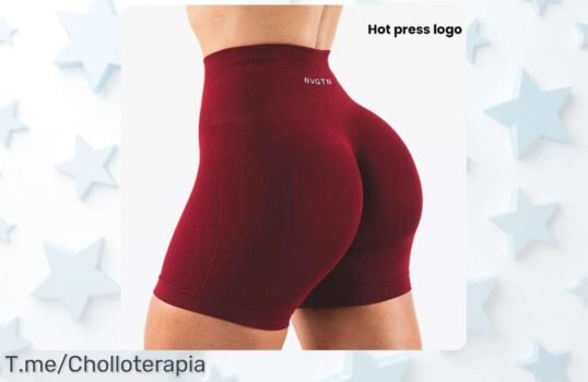 Pantalones cortos para mujer con contorno ampliado perfectos para entrenar y yoga, aprovecha este super chollo de precio loco que nunca has visto compra ya antes que se acabe
