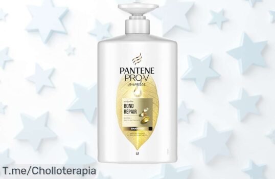 Pantene Molecular Bond Repair con biotina fórmula ProV para reparar tu pelo desde dentro aprovecha este ofertón de precio loco y descuento brutal solo hoy es un super chollo llave ya