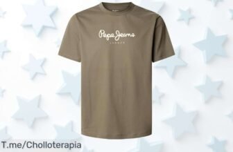 Pepe jeans eggo n camiseta verde xl resistencia y potencia máxima en tu entrenamiento con un descontón brutal nunca visto corre que vuelan este super chollo de precio loco es por tiempo limitado