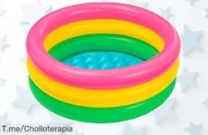 Piscina hinchable para peques con base extra segura y diseño divertido precio de ganga nunca visto llévate este ofertón ya antes que se agote ¡descuento brutal solo hoy!