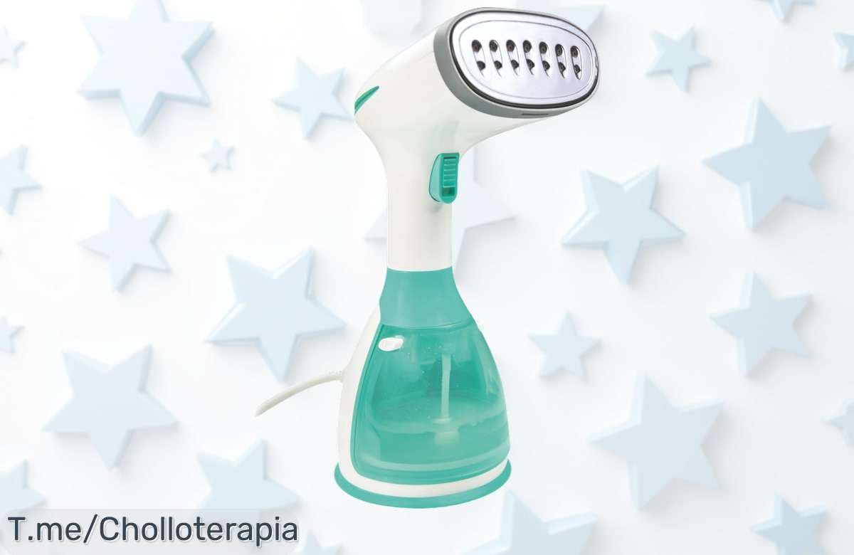 Plancha de vapor vertical Jocca listo en 45 segundos con potencia brutal quita arrugas fácil super chollo oferta única precio loco compra ya antes que se acabe