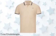 Polo hombre beige European Polo Champ con estilo único que destaca aprovecha este ofertón nunca visto precio loco de ganga por tiempo limitado ¡compra ya!