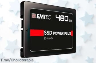 Potente SSD Emtec X150 de 480 GB a precio loco: rendimiento increíble para juegos y tareas exigentes ¡Aprovecha este ofertón antes de que se agote!