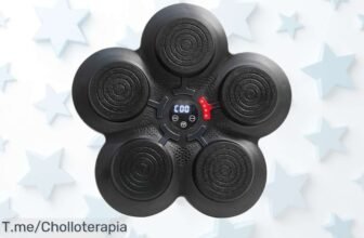 Potente Vielrosse Music Boxing Machine: ¡Entrena al ritmo de tu música favorita con 9 velocidades! No te pierdas este ofertón y compra ahora antes que se agote