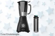 Potente batidora Cecotec 2500W con cuchillas de titanio y botella portátil a precio loco aprovecha este super chollo único antes que se acabe tu descuento brutal nunca visto compra ya