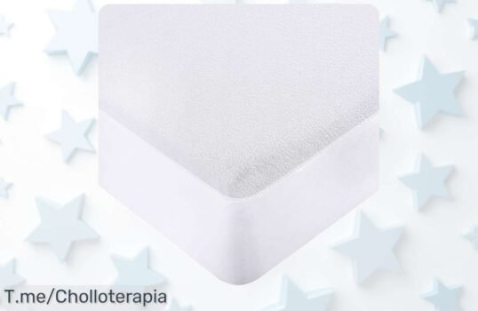 Protector impermeable homesol con anti ácaros y poliéster 100% super chollo que cuida tu salud y tu cama oferta limitada precio loco ¡compra ya antes de que se acabe!