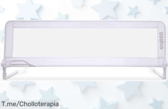 Protege a tu pequeño con la barrera de seguridad Asalvo 2 EN 1, ¡ahora a un precio loco! Garantiza su bienestar y tranquilidad, ¡compra ya antes de que se agote este super chollo!