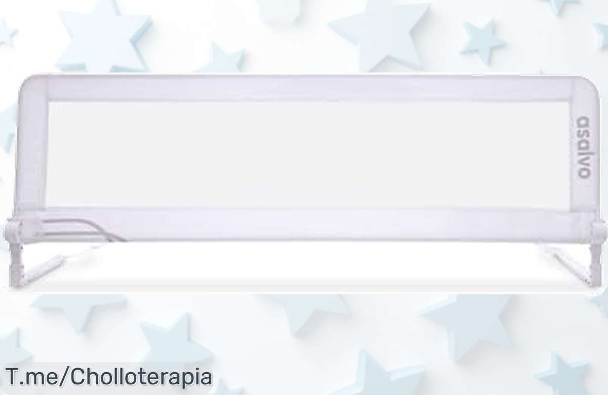 Protege a tu pequeño con la barrera de seguridad Asalvo 2 EN 1, ¡ahora a un precio loco! Garantiza su bienestar y tranquilidad, ¡compra ya antes de que se agote este super chollo!