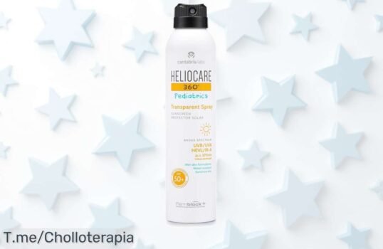 Protege a tus peques con el mejor solar del mercado, Heliocare 360 Pediatrics Spray SPF 50, ahora a un precio loco que nunca habías visto ¡Compra ya antes de que se agote!