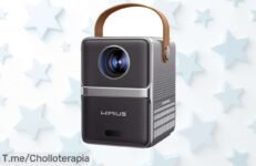 Proyector portátil 18000 lúmenes con WiFi y Bluetooth juntos en un precio loco nunca visto disfruta de Full HD al máximo aprovecha este descuentazo limitadísimo compra ya