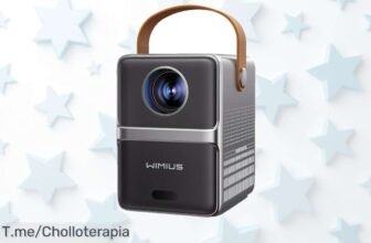 Proyector portátil 18000 lúmenes con WiFi y Bluetooth juntos en un precio loco nunca visto disfruta de Full HD al máximo aprovecha este descuentazo limitadísimo compra ya