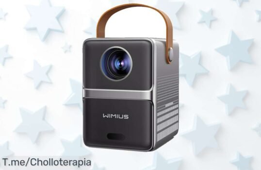Proyector portátil 18000 lúmenes con WiFi y Bluetooth juntos en un precio loco nunca visto disfruta de Full HD al máximo aprovecha este descuentazo limitadísimo compra ya